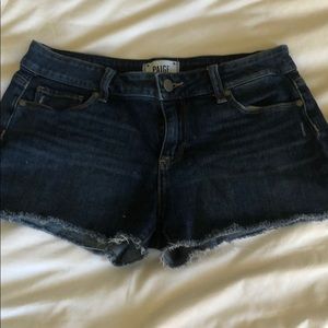 PAIGE DENIM size 27 jean shorts!!